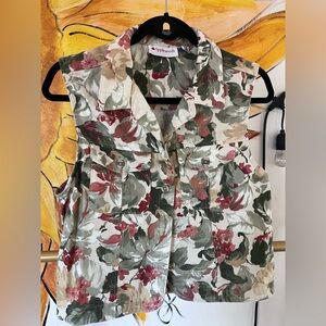 Appleseeds Women's Floral Sleeveless Top - Multicolor